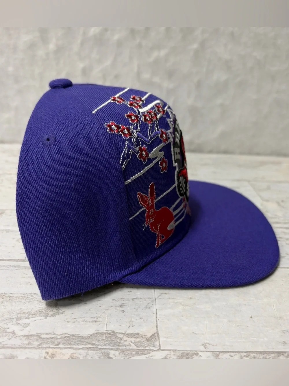 Mitchell & Ness NBA Toronto Raptors Classic Purple Snapback Hat Cap